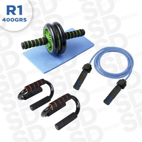 rueda + push up + cuerda R1