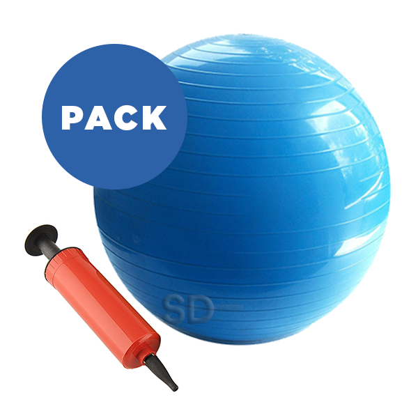 Pelota Balon Pilates 65Cm Fitball + 1 Inflador