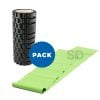 Foam Roller 60 x 15 Cm + Banda Elástica de Regalo