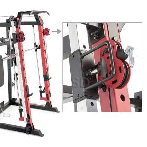 Jaula Smith / Pull-up Bar / Landmine Marcy / Detached Bench SM-4033 - Imagen 7