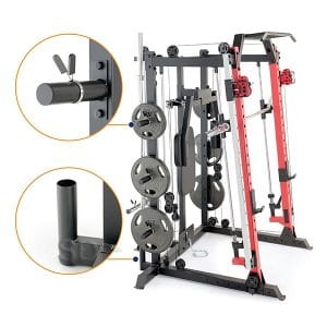 Jaula Smith / Pull-up Bar / Landmine Marcy / Detached Bench SM-4033 - Imagen 13