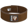 Cinturon de Levantamiento RDX – Cuero 10 mm Espesor Live Buckle TPL USPA Approved Cafe – WBL-4LB 3