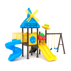 Juego Modular Columpios Tobogán Z Resbalín Triple JY-R1008 - Imagen 3
