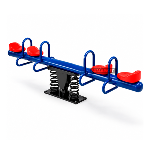 Balancin Subi y Baja Ergonomico 4 Personas Doble Resorte JY-QQ1025 - Imagen 3