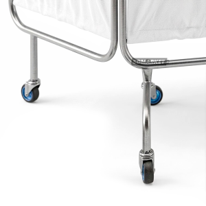 Biombo Clínico de 3 Cuerpos Acero Inoxidable Alto 180 cm - Sección 60 cm -  Blanco JD-FS01 - Imagen 4