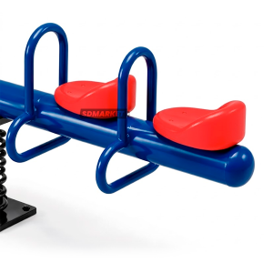 Balancin Subi y Baja Ergonomico 4 Personas Doble Resorte JY-QQ1025 - Imagen 5
